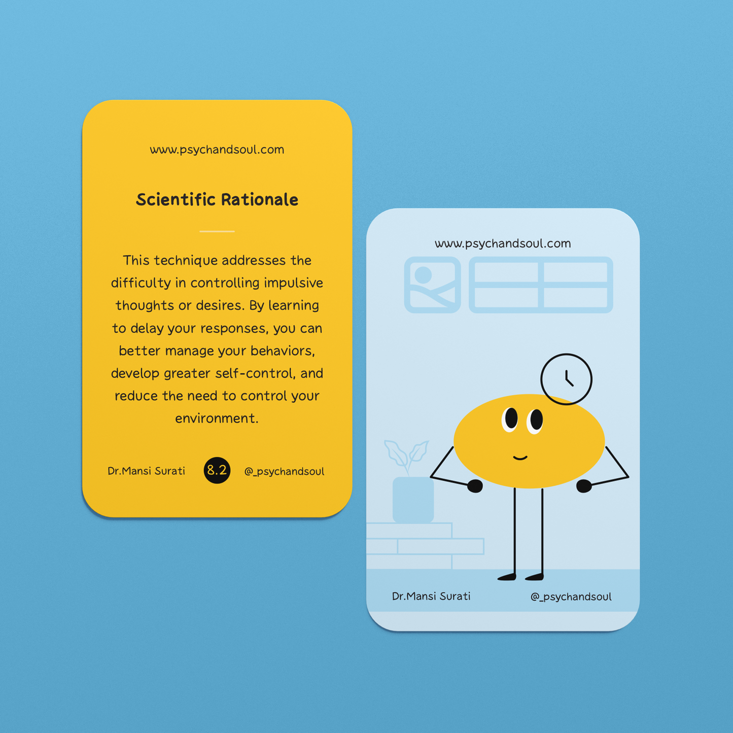 Self Therapy Cards for Anxiety