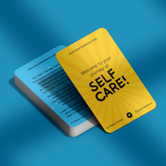 Anxiety-Relief Cards [Self Therapy Cards]