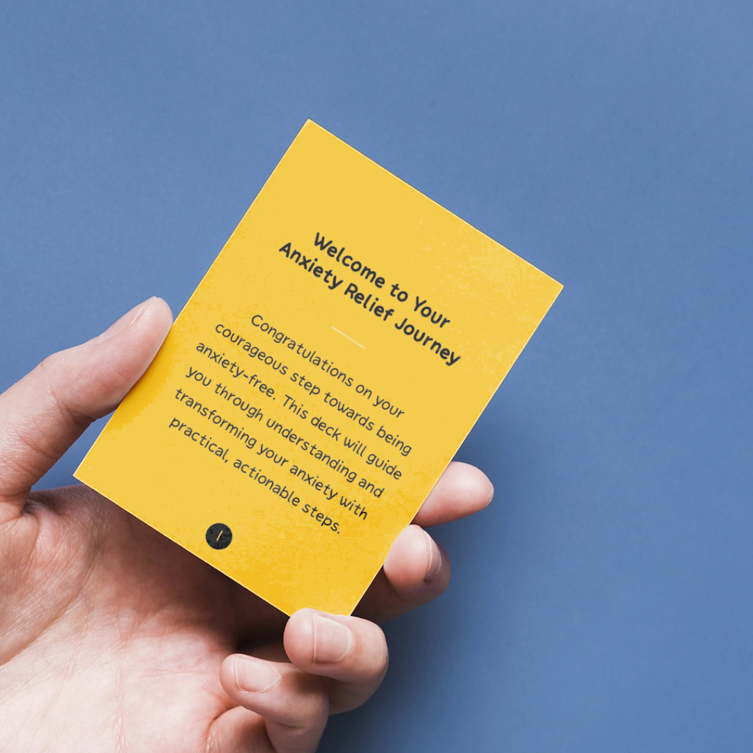 Self Therapy Cards for Anxiety