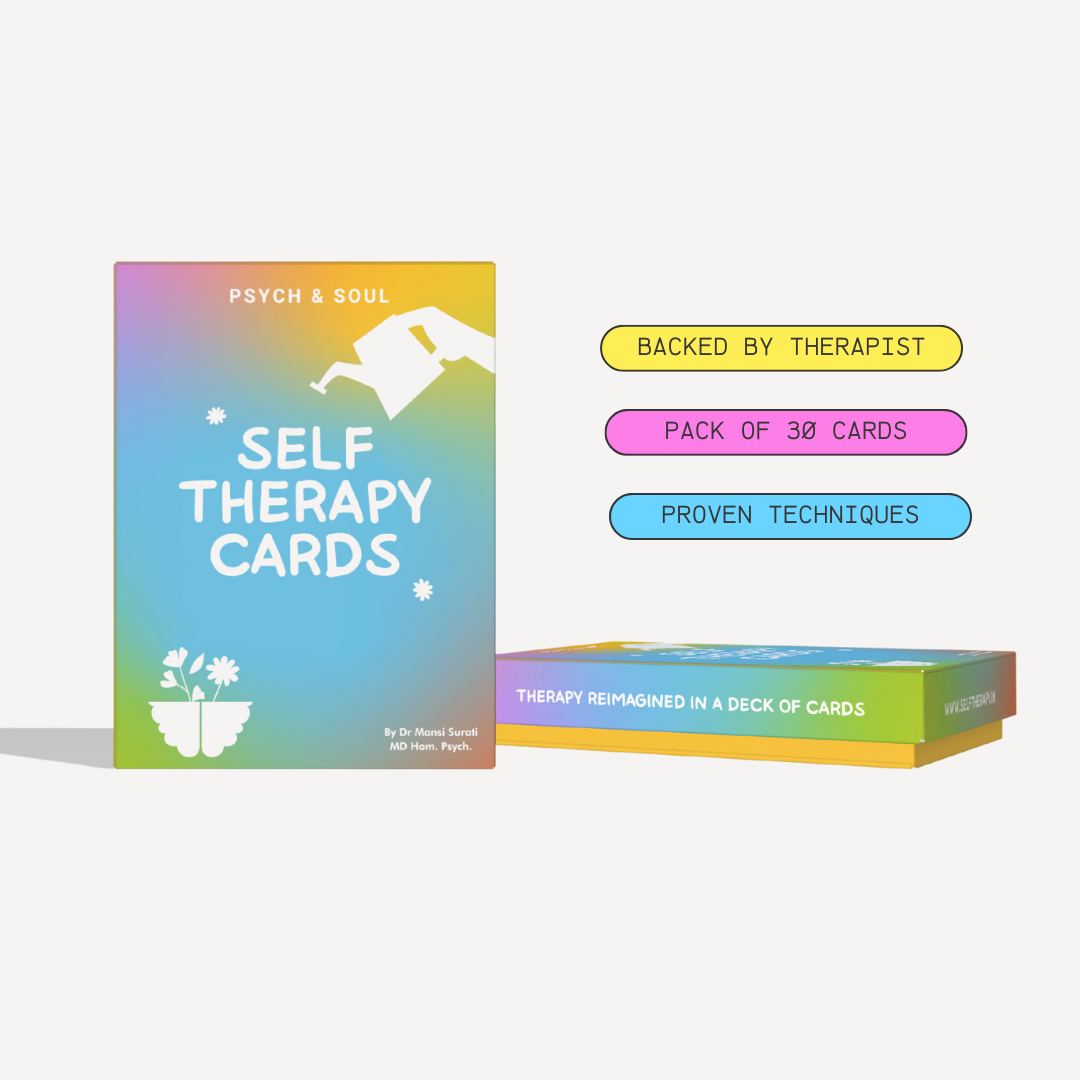 Self Therapy Cards for Anxiety